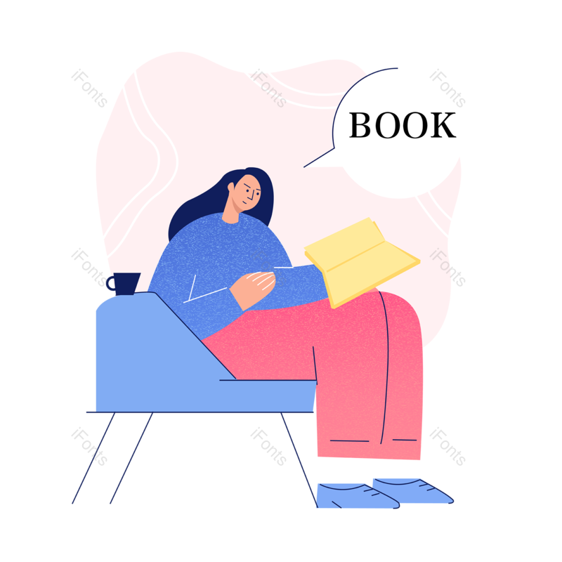 学习图片,书本元素,对话框PNG,沙发免抠素材